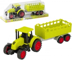 Trattore con rimorchio – giocattolo in plastica per piccoli agricoltori