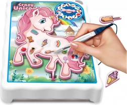 Unicorno – gioco vibrante con pinzetta per bambini