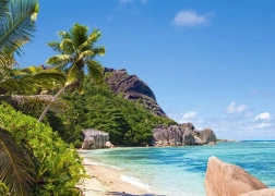 Puzzle Spiaggia Tropicale delle Seychelles 3000 pezzi