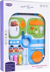 Valigetta manipolativa multifunzionale per bambini – blu