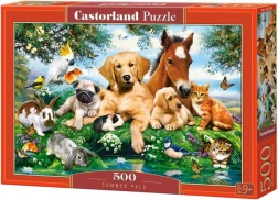 Puzzle 500 pezzi Summer Pals CASTORLAND