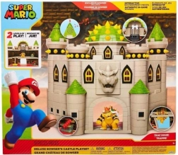 Set di gioco Super Mario e Bowser con castello con suoni