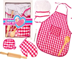 Set da cucina per bambini 7 pezzi con box regalo