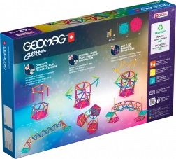 Geomag Glitter set di costruzione 142 pezzi