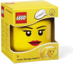 Lego testa contenitore mini – ragazza