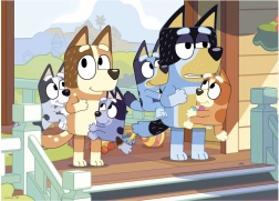 Puzzle di legno Bluey 100 pezzi