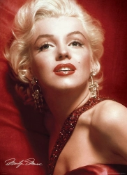 Puzzle MARILYN MONROE – Ritratto rosso 1000 pezzi