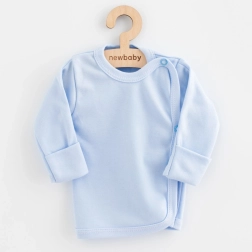 Camicina per neonato New Baby Classic II azzurra 56 (0–3 mesi)