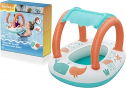 Bestway gommone gonfiabile per bambini con tettoia rimovibile comfort plush