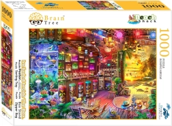 Puzzle Brain Tree bar sulla spiaggia 1000 pezzi