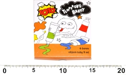 Tempere in tubetti – set 6×9 ml