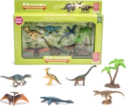 Set di figurine di dinosauri 7 pz 5 cm