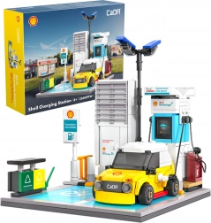 Set di costruzione CaDA Shell stazione di ricarica per auto elettriche, 308 pezzi