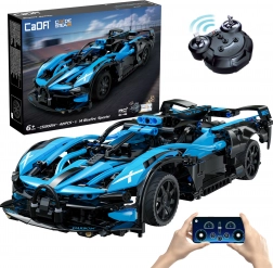 Set di costruzione CaDA Bluefire Specter auto da corsa RC 1:14, 421 pezzi