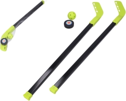 Set da hockey con disco e pallina