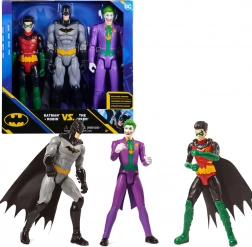 Set di action figure DC Comics 3-in-1 – BATMAN, ROBIN e JOKER 30 cm