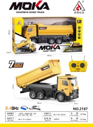 Dumper giallo radiocomandato