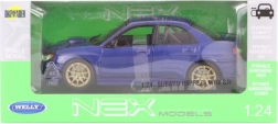 Modello in metallo Subaru Impreza WRX STI 1:24 con parti apribili
