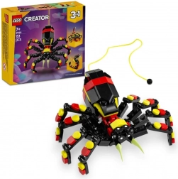 LEGO Creator 3-in-1: animali selvaggi – ragno spettacolare