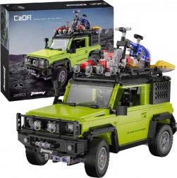 Set di costruzione CaDA fuoristrada 2-in-1 SUZUKI JIMNY, verde, 1803 pezzi