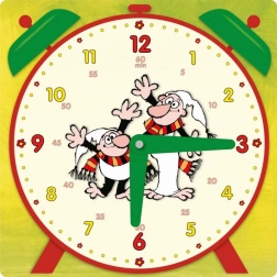 Orologio didattico quadrato Mix titoli