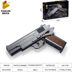 Set di costruzioni pistola per bambini 333 pezzi