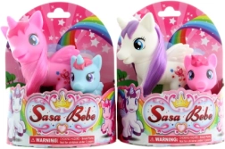 Set unicorno e pony con criniera da pettinare