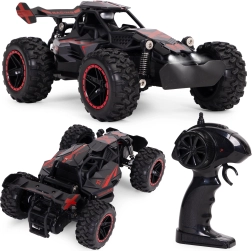 Auto fuoristrada RC 1:18 a trazione posteriore con fari LED