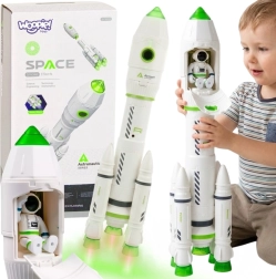 Razzo spaziale interattivo Woopie con luci, suoni ed effetto fumo