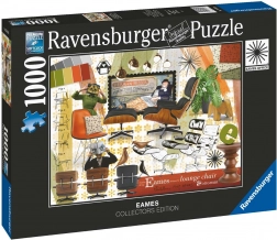 Puzzle Ravensburger Eames Design Classics 1000 pezzi