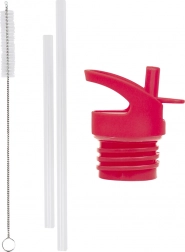 A Little Lovely Company set di accessori per bottiglia in acciaio inox Ciliegie