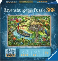 Ravensburger giungla – spedizione, puzzle 2D da 368 pezzi