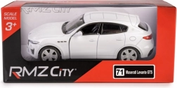 Modello in metallo dell'auto MASERATI Levante GTS 2019 1:32 bianco – RMZ City