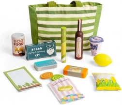 Borsa della spesa con accessori Bigjigs Toys
