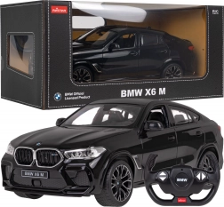 Rastar BMW X6 M 1:14 auto RC con telecomando 2,4 GHz – nero