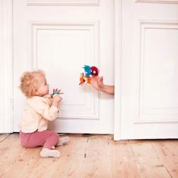 Burattini da dito animali della giungla, set 4 pz LILLIPUTIENS