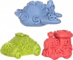 Veicoli da bagno sensorici 3 pz Tullo