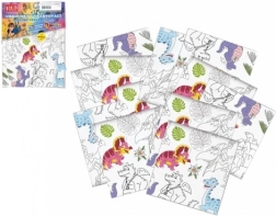 Tovagliette da colorare dinosauri