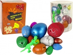 Uova di dinosauro crescenti – set da 12 pz, diverse dimensioni