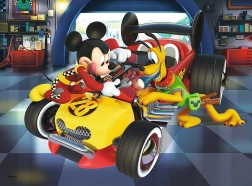 TREFL puzzle MICKEY MOUSE: preparazione alla gara, 20 pezzi