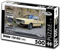 Puzzle auto d’epoca Škoda 120 GLS 500 pezzi