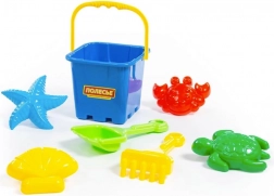 set da sabbia 7 pezzi Wader-Polesie