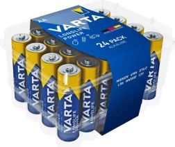 Batterie alcaline AA VARTA Longlife Power 24 pz – premium box