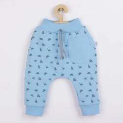 Pantaloni da neonato Koala Dinosaur blu