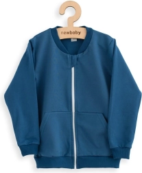 Felpa per bambini in felpa New Baby Kindergarten con zip