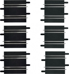 rettilinei 100/114 mm per piste Carrera GO!!!, GO!!! Plus e Digital 143 (6 pz)
