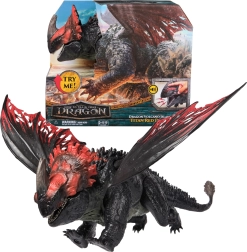 Figure drago Titan Red Death 58,5 cm – HOW TO TRAIN YOUR DRAGON di Spin Master