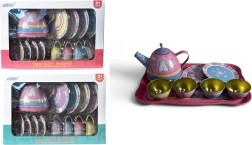 Set da tè colorato per bambini con motivo unicorno