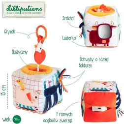 Lilliputiens cubo sonoro attività Fattoria 9 m+
