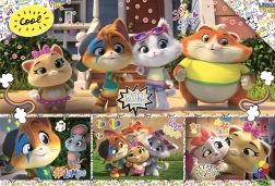 Puzzle 100 pezzi 44 CATS – allegra squadra di amici
